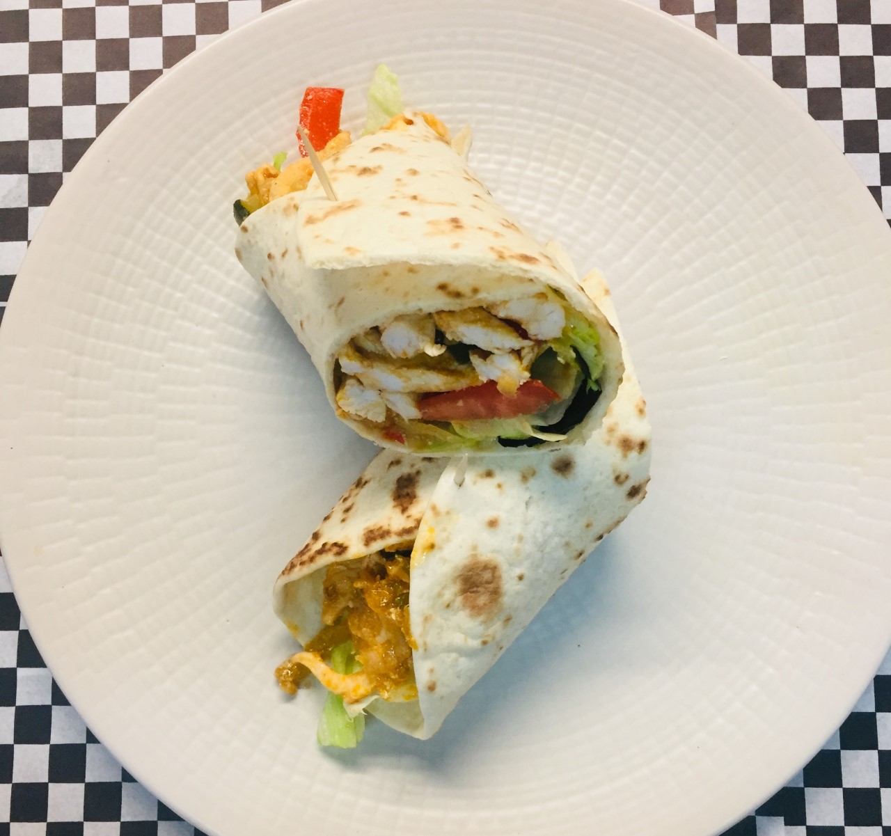 Fajita de pollo Restaurante El Cardiel